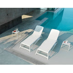 Nardi Pop Outdoor Side Table - White