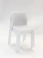 Nardi Bit Outdoor Dining  Chair - White (Set of 4)