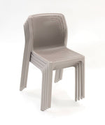 Nardi Bit Outdoor Dining  Chair - Beige (Set of 4)