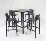 Nardi Cube Outdoor Bar Table - Black