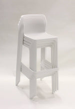 Nardi Net Outdoor Barstool - White (Set of 4)