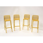 Nardi Net Outdoor Barstool - Yellow (Set of 4)