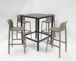 Nardi Cube Outdoor Bar Table - Black