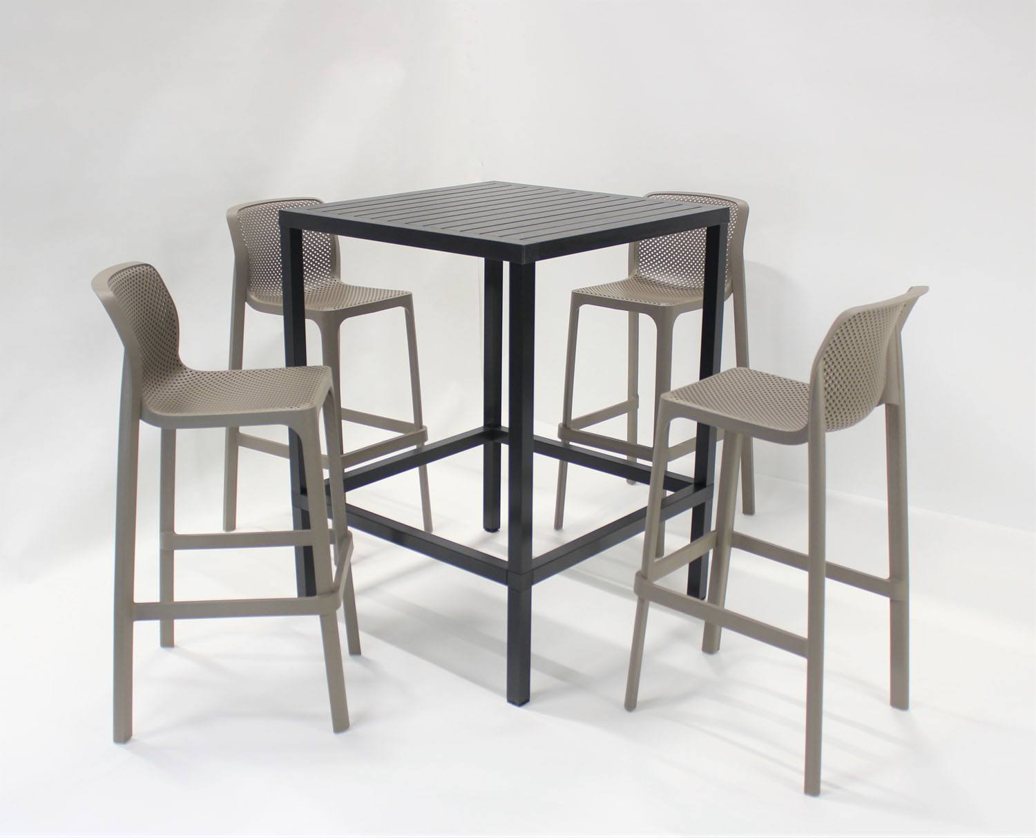Nardi Cube Outdoor Bar Table - Black