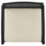 Austwell 3-Piece Outdoor Conversation Set - Black/Cream