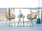 Copano 3-Piece Outdoor Conversation Set - Tan/Grey