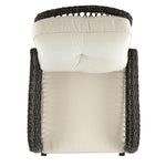 Cypremort Outdoor Rocking Chair - Mixed Grey Weave/Cream