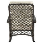 Cypremort Outdoor Rocking Chair - Mixed Grey Weave/Cream
