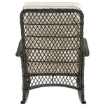 Cypremort Outdoor Rocking Chair - Mixed Grey Weave/Cream