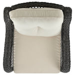 Cypremort Swivel 3-Piece Outdoor Conversation Set - Mixed Grey Weave/Cream