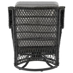 Cypremort Swivel 3-Piece Outdoor Conversation Set - Mixed Grey