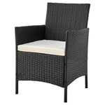Lavaca 3-Piece Outdoor Conversation Set - Grey/Cream