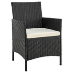 Lavaca 3-Piece Outdoor Conversation Set - Grey/Cream