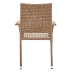 Nueces Stackable Outdoor Dining Chair - Nature Tan Weave