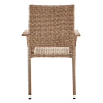 Nueces Stackable Outdoor Dining Chair - Nature Tan Weave