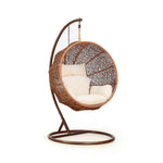 Whitsunday Rattan Egg Hanging Chair - Cream