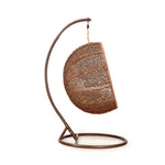 Whitsunday Rattan Egg Hanging Chair - Cream