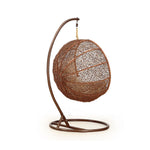 Whitsunday Rattan Egg Hanging Chair - Cream