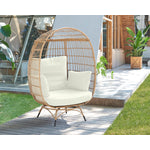 Baffin Indoor/Outdoor Egg Chair - Tan/Cream