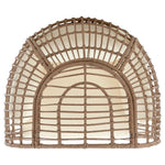 Baffin Indoor/Outdoor Egg Chair - Tan/Cream