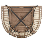 Baffin Indoor/Outdoor Egg Chair - Tan/Cream