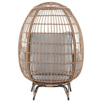 Baffin Indoor/Outdoor Egg Chair - Tan/Grey