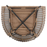 Baffin Indoor/Outdoor Egg Chair - Tan/Grey