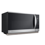 LG Smudge-Proof Stainless Steel Smart Wi-Fi Enabled Over-the-Range Microwave with ExtendaVent® 2.0 & EasyClean® (2.1 cu. ft.) - MVEL2125F