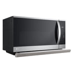 LG Smudge-Proof Stainless Steel Smart Wi-Fi Enabled Over-the-Range Microwave with ExtendaVent® 2.0 & EasyClean® (2.1 cu. ft.) - MVEL2125F