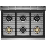 Frigidaire Professional Smudge-Proof Stainless Steel 36" Dual-Fuel Freestanding Range (4.4 Cu. Ft) - PCFD3670AF