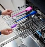 GE Profile 24" Fingerprint Resistant Stainless Smart Dishwasher with Stainless Steel Interior and Third Rack - PDP715SYVFS