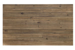 Borsgade Reclaimed Pine Round Dining Table - Antique White/Rustic Natural