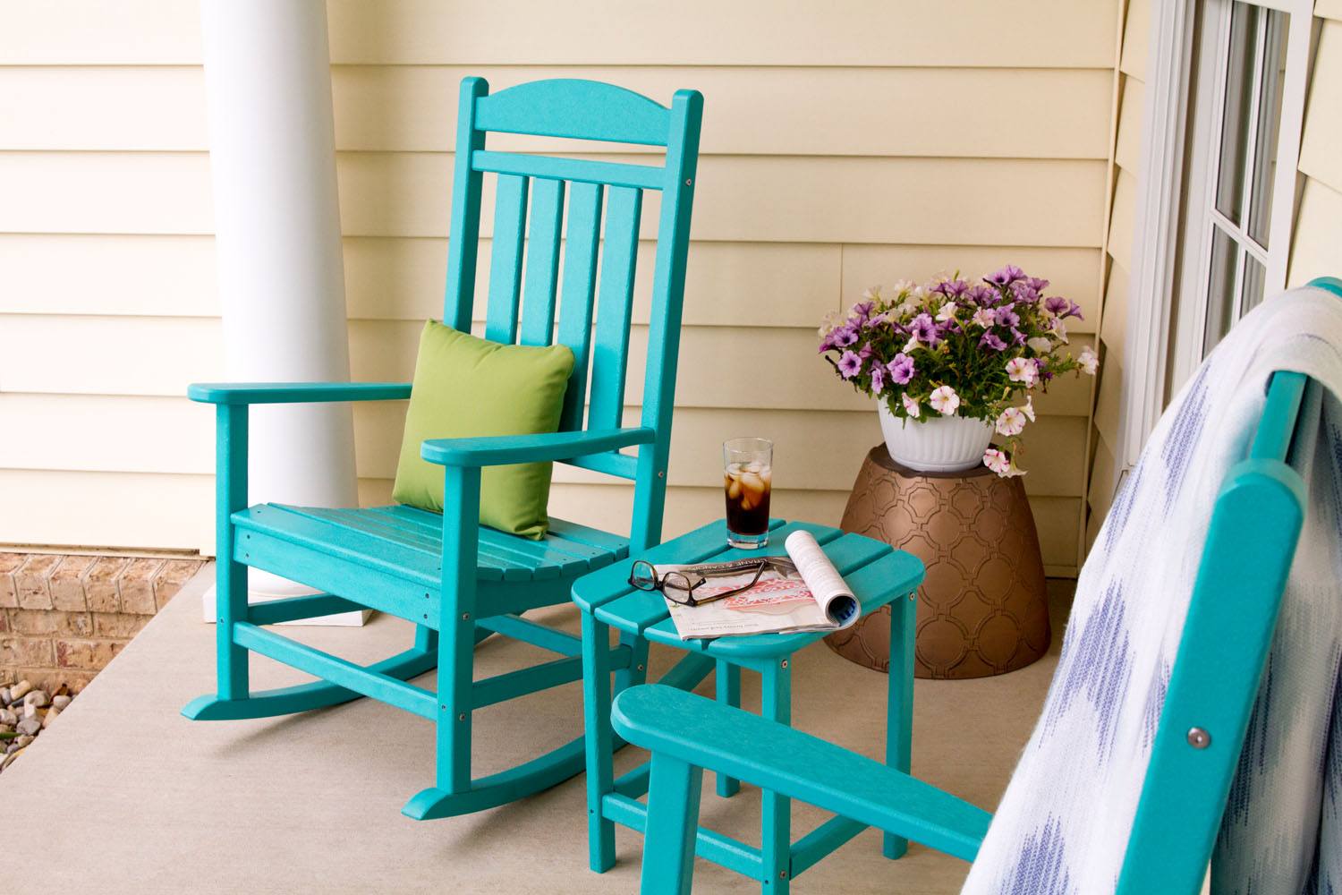 POLYWOODÂ® Presidential Rocking Chair - Aruba