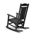 POLYWOODÂ® Presidential Rocking Chair - Black