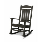 POLYWOODÂ® Presidential Rocking Chair - Black