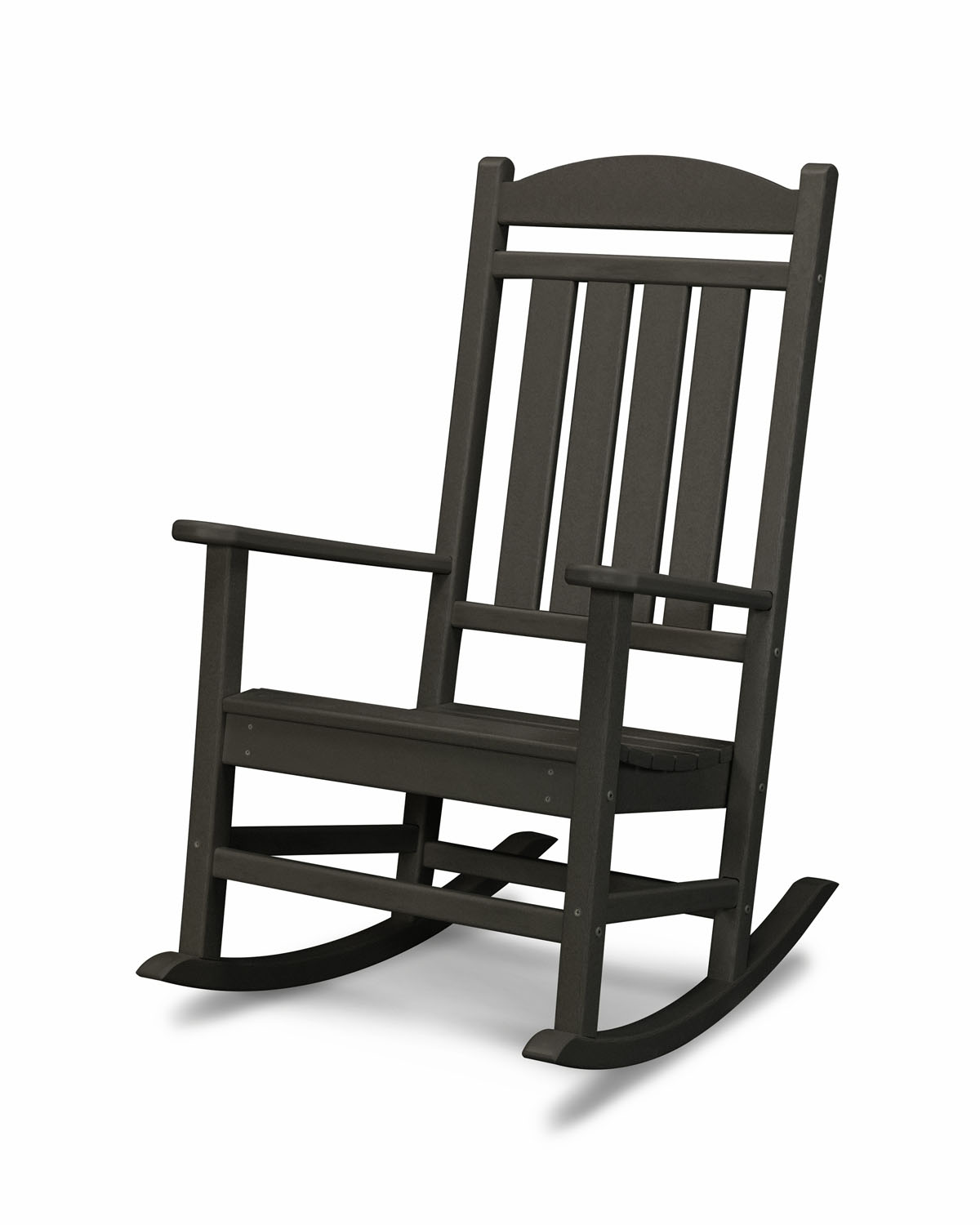 POLYWOODÂ® Presidential Rocking Chair - Black