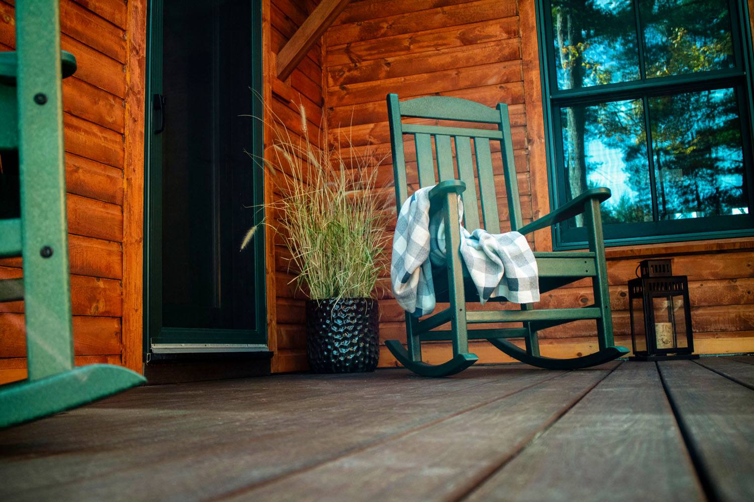 POLYWOODÂ® Presidential Rocking Chair - Green