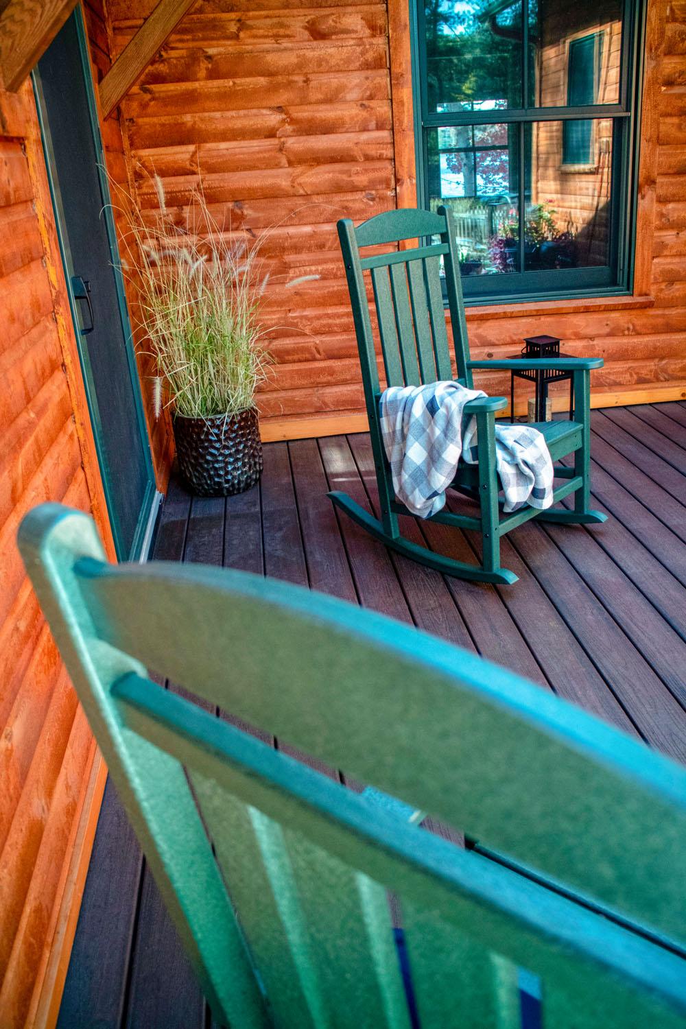 POLYWOODÂ® Presidential Rocking Chair - Green