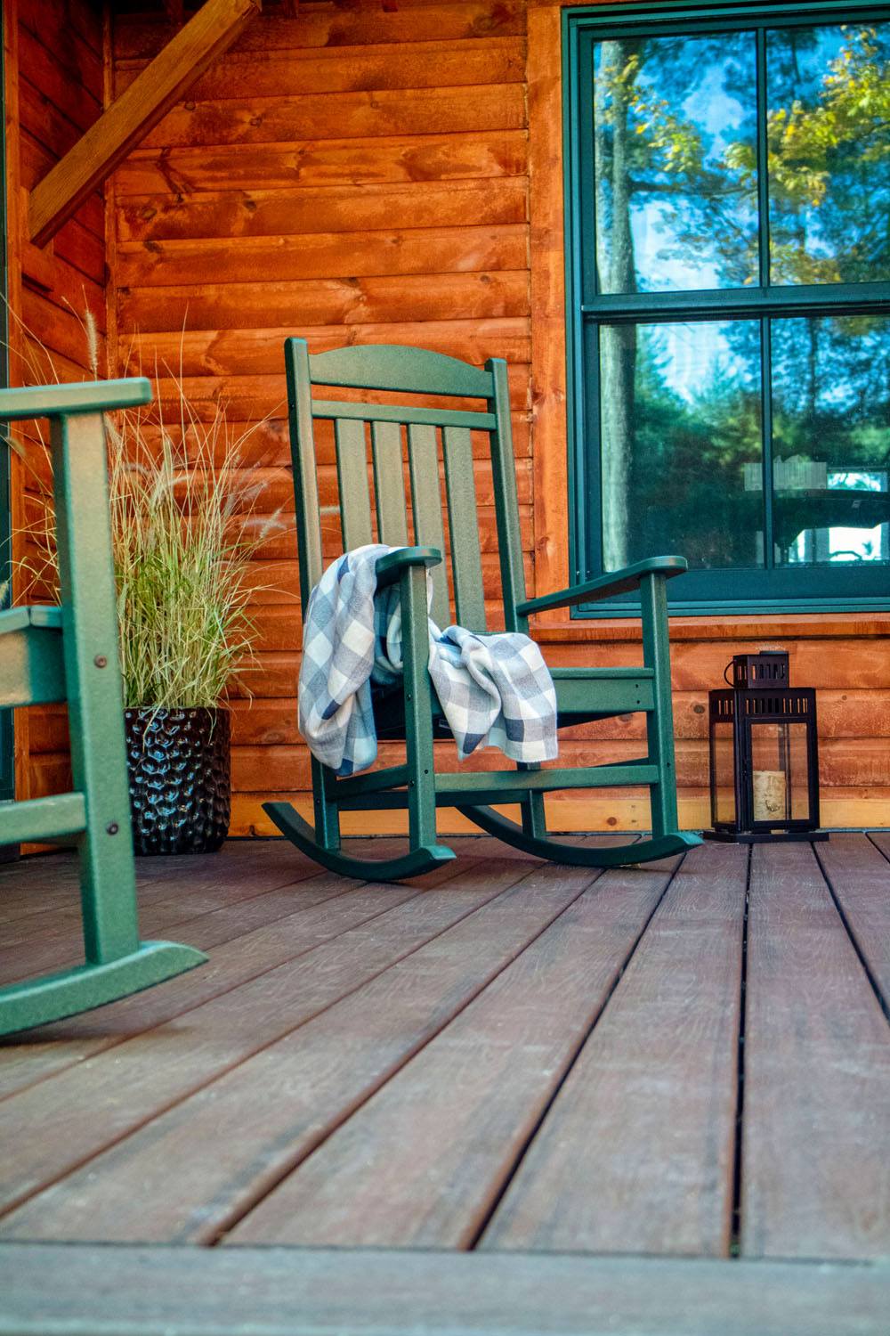 POLYWOODÂ® Presidential Rocking Chair - Green