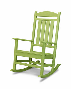 POLYWOODÂ® Presidential Rocking Chair - Lime