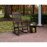 POLYWOODÂ® Presidential Rocking Chair - Mahogany