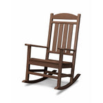 POLYWOODÂ® Presidential Rocking Chair - Mahogany