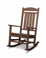 POLYWOODÂ® Presidential Rocking Chair - Mahogany