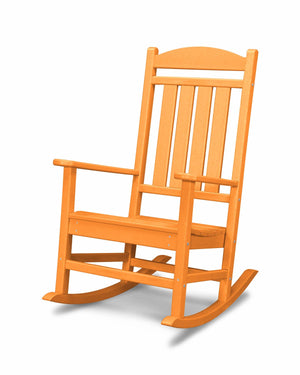 POLYWOODÂ® Presidential Rocking Chair - Tangerine