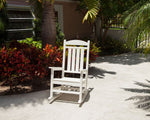 POLYWOODÂ® Presidential Rocking Chair - White