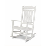 POLYWOODÂ® Presidential Rocking Chair - White