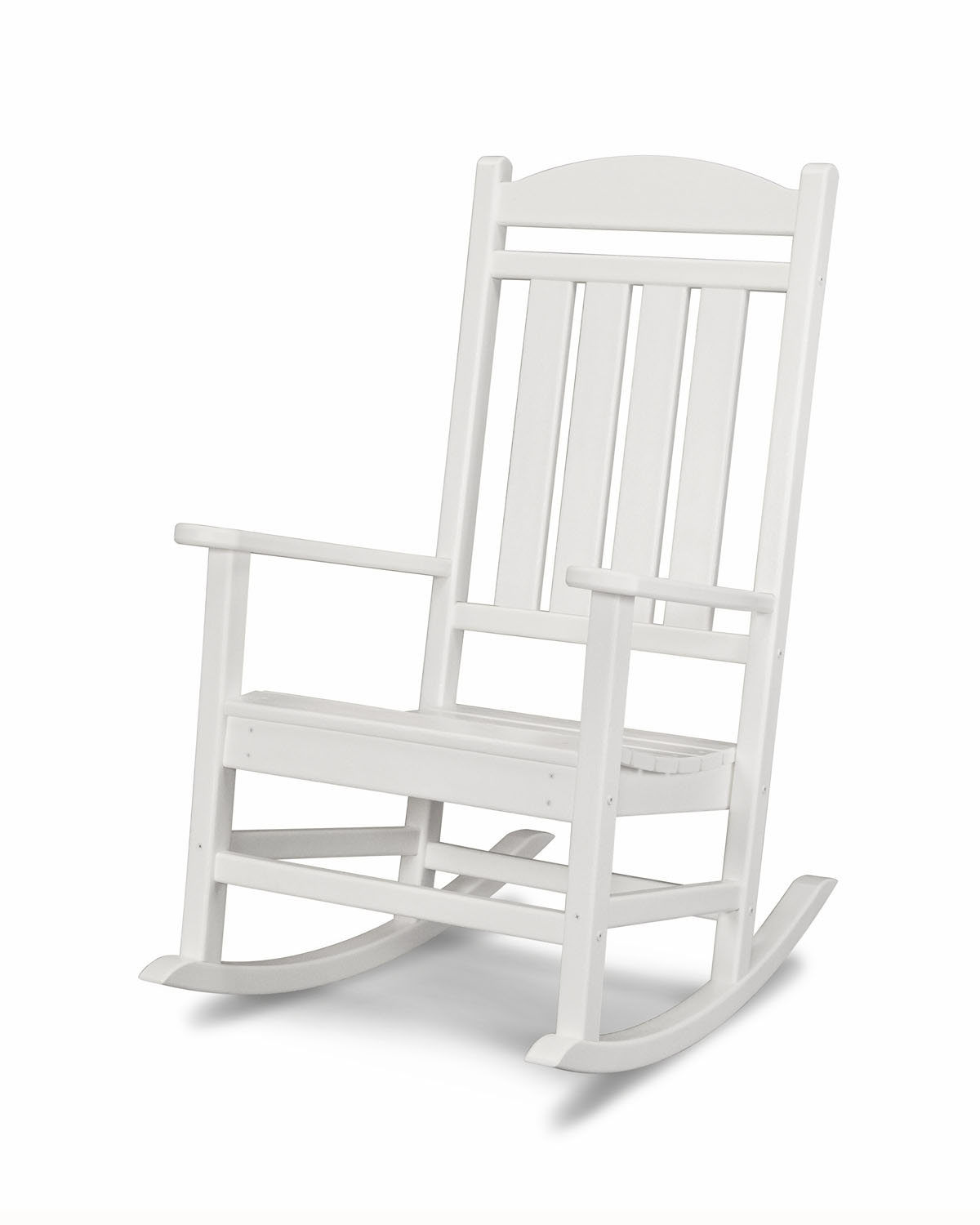 POLYWOODÂ® Presidential Rocking Chair - White