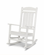 POLYWOODÂ® Presidential Rocking Chair - White