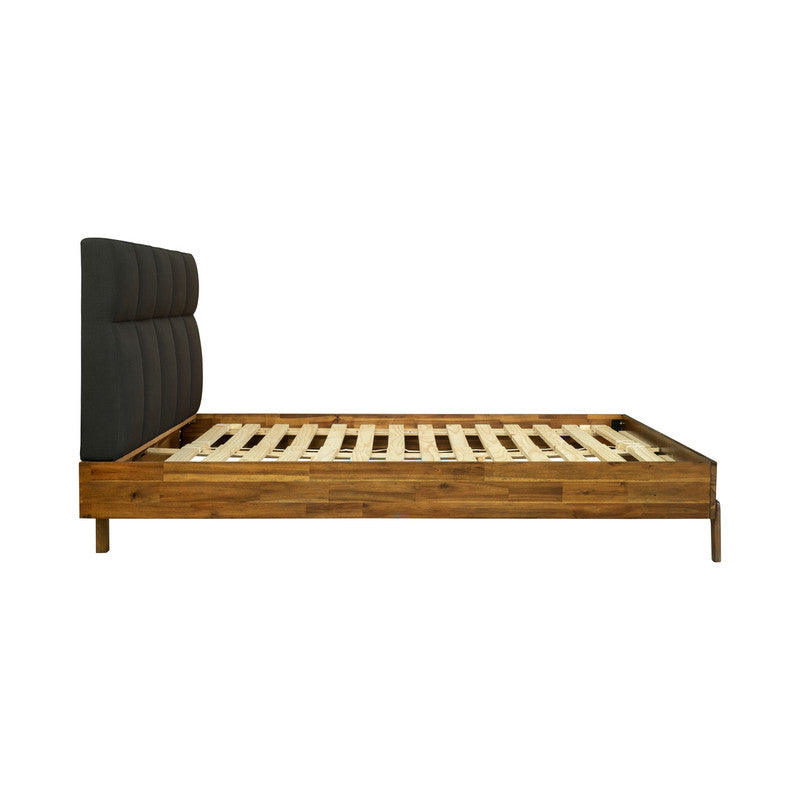 Thomaa King Bed - Brown/Grey