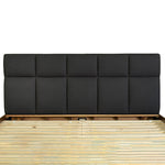 Thomaa Queen Bed - Brown/Grey